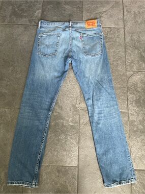 Levi's 513 Men's Vintage Wash Blue Straight Jeans 34x32